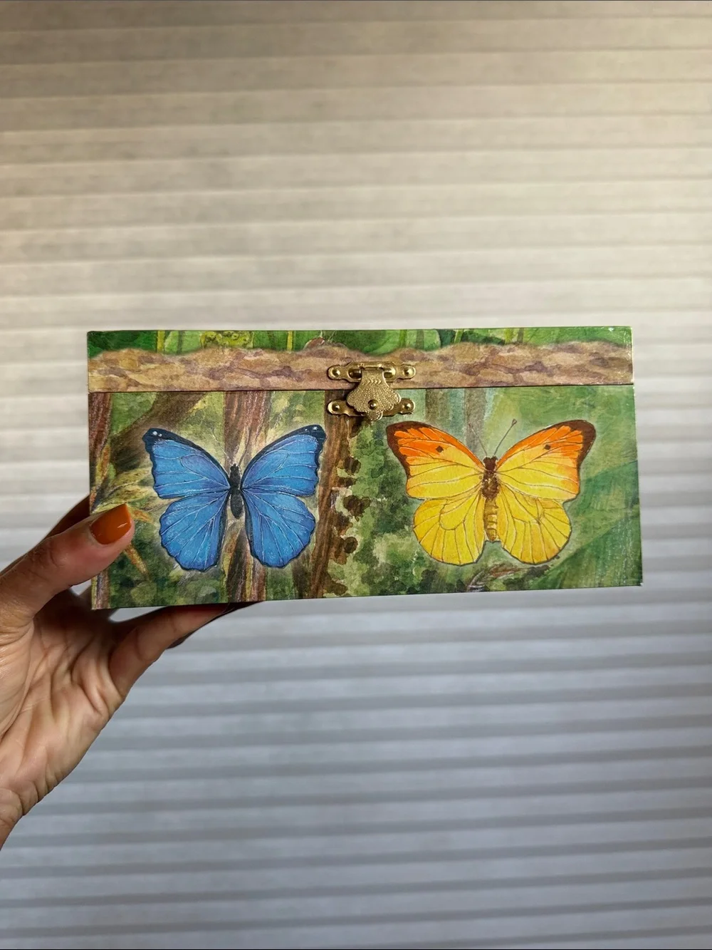 Enchantmints Butterfly Musical Jewelry Box w/  Butterfly Spinner | 2008